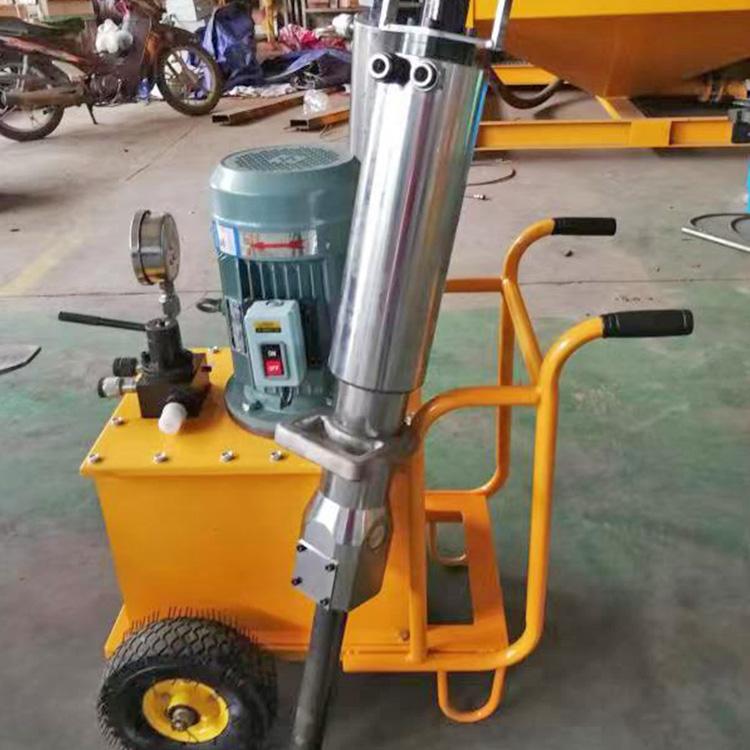 中旺 电动液压岩石劈裂机 无噪音凿岩机 混凝土分裂机 劈石机