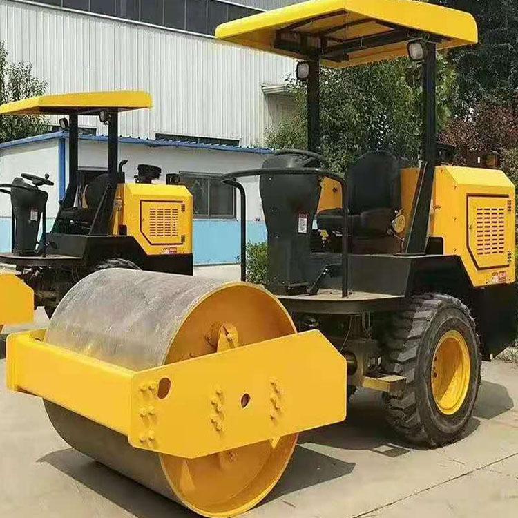 中旺 座驾式压路机 新小型单轮座驾压路设备 液压震动钢轮小型压土机