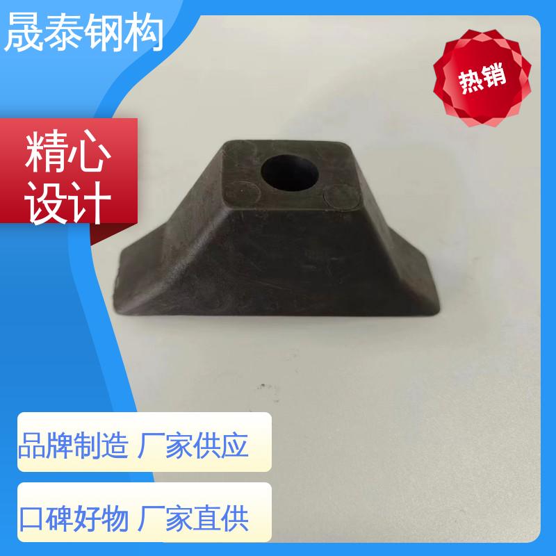 晟泰钢构 屋面板檐口防水块 密封胶条 支撑定制 屋脊挡水板 压条