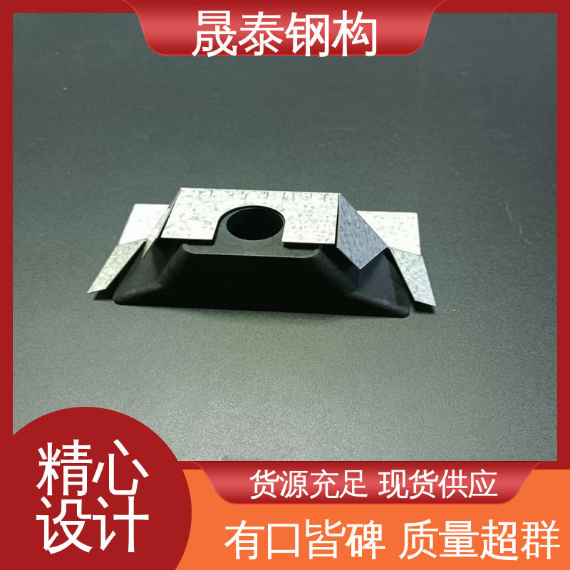 檐口防水橡胶堵头 支撑定制 金属下铁堵 屋脊挡水板 压条 晟泰钢构