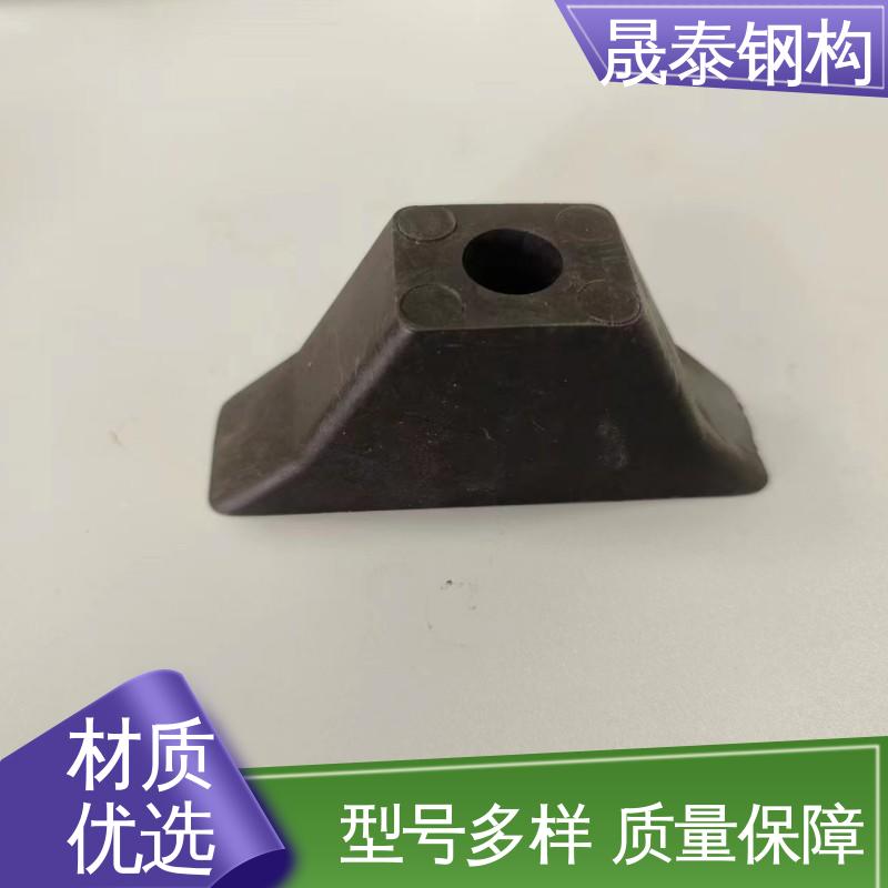 晟泰钢构 全国发货 屋脊挡水板 压条 金属下铁堵 500/478/490橡胶堵头