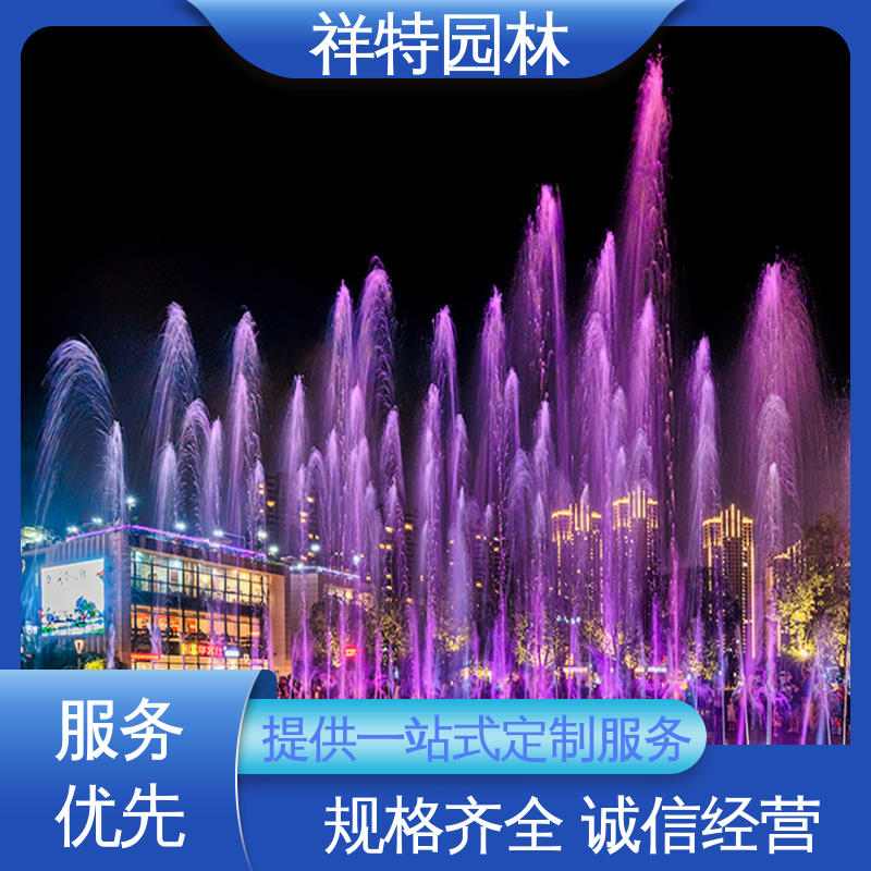 祥特园林 喷射高度可控 公园水景设备 水池喷泉 多年经验