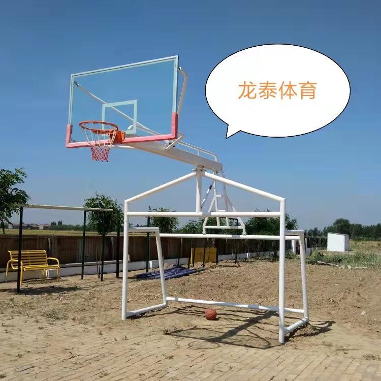 多功能操场笼式足球门 足篮一体篮球架 奥强定制