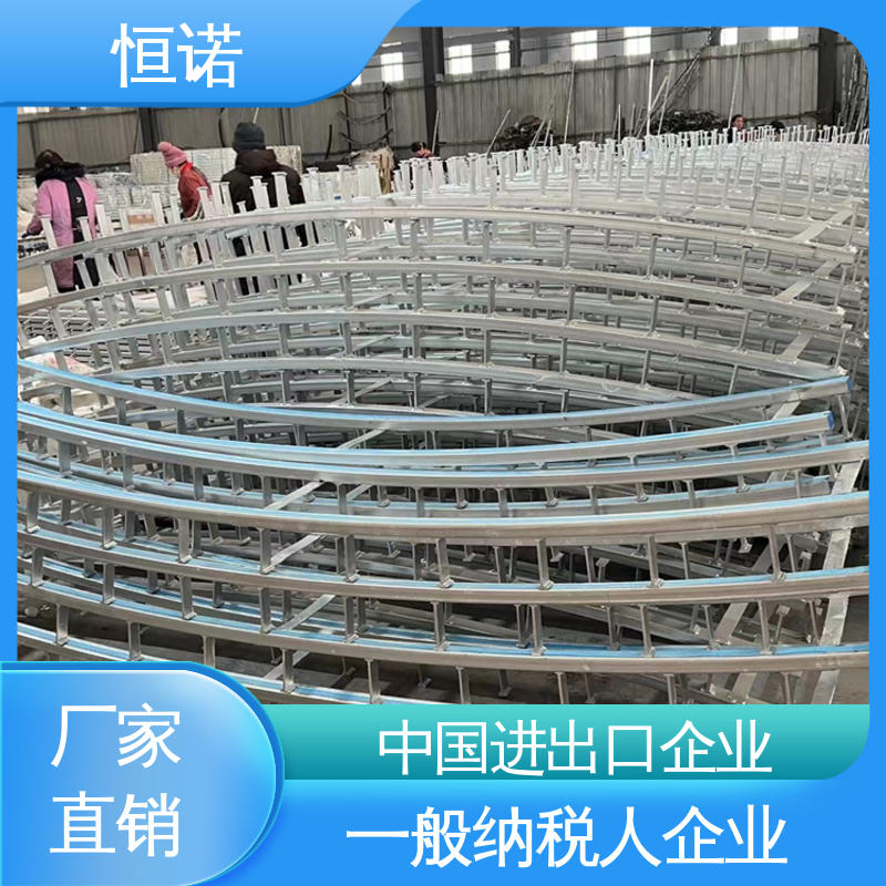 热镀锌弧形预埋槽道 坚固耐用 可寄样品 质量保障 恒诺