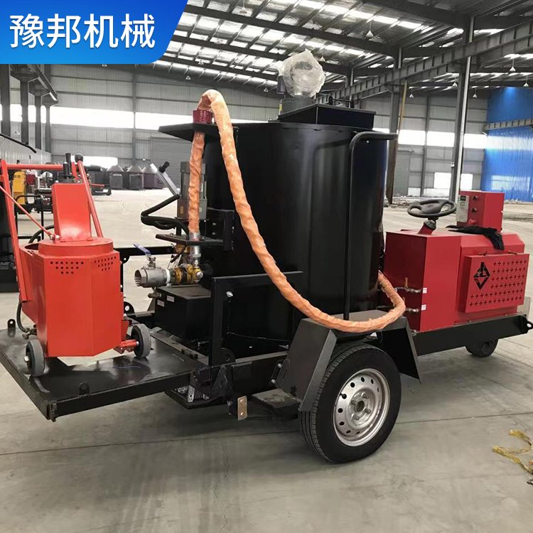 手推式沥青道路养护灌缝机 路面裂缝修补用设备