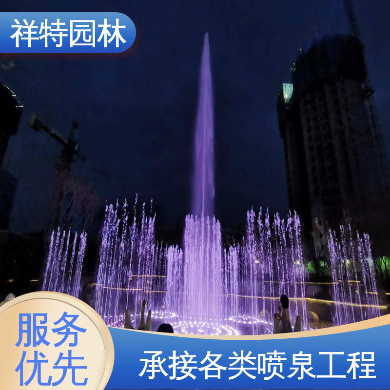 可调万向直射 多年经验 大型景观喷泉 观赏表演造景 祥特