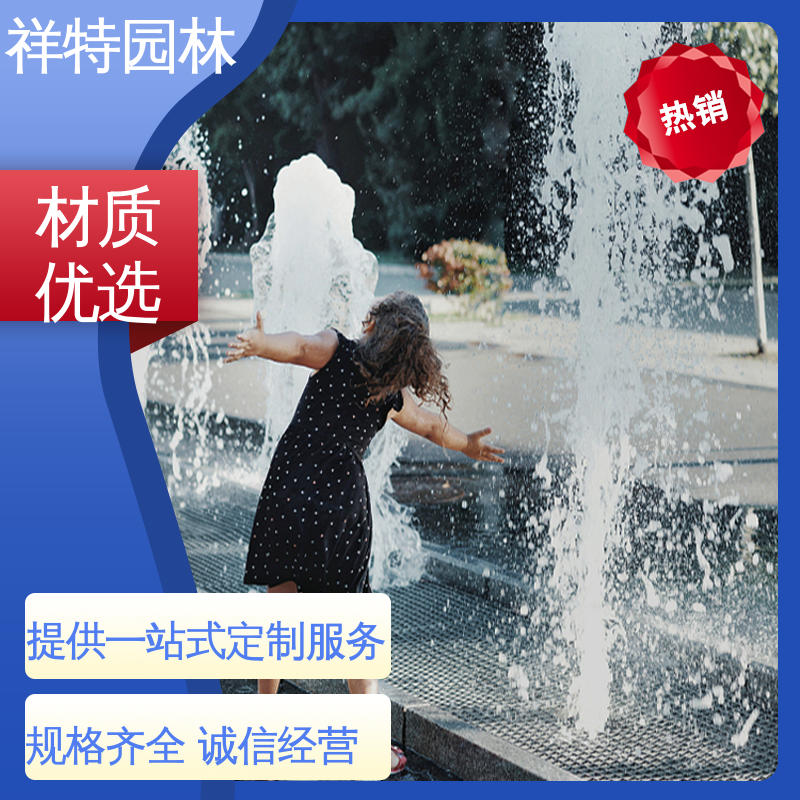 水景工程施工 喷射方式独特 大桥一维音乐喷泉 维护方便 祥特园林