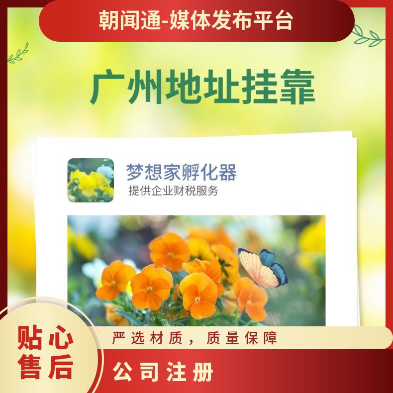 办理营业执照 代理记账 提供集团注册服务找梦想家孵化器