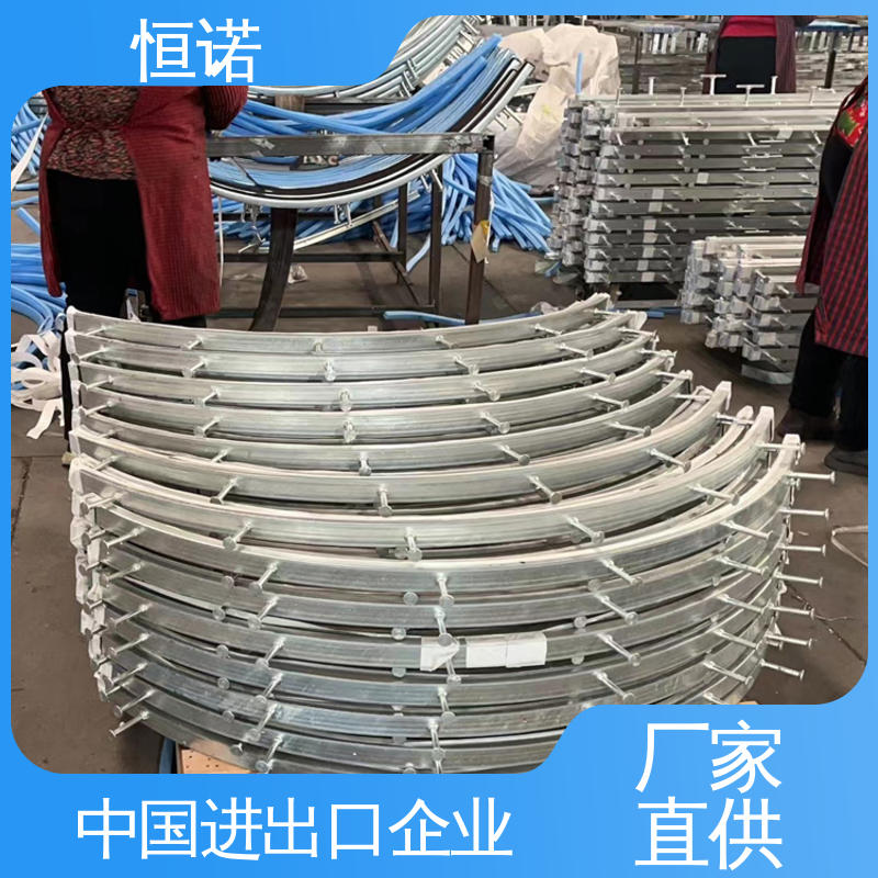 来图定做 高强度耐腐蚀 源头工厂 弧形热镀锌槽钢 恒诺