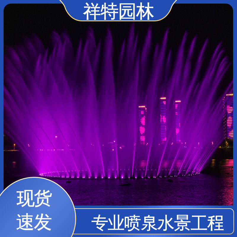 可调万向直射 程序电脑控制 贴心售后 大型水幕音乐喷泉 祥特