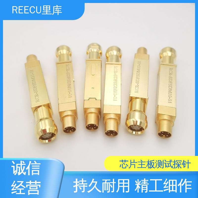 REECU 里库 线束测试探针 弹簧材质 不锈钢镀金 性能好 厂家供应