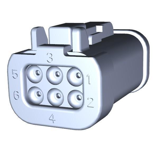 DT16-6S-KP01 电子元器件 TE Connectivity