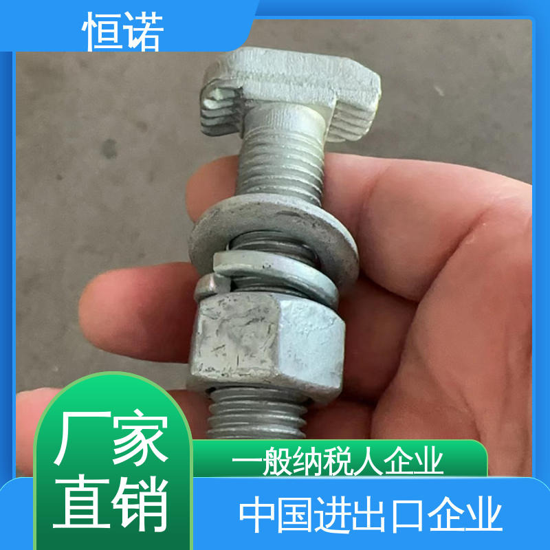 品质保证 厂家供应 哈芬槽T型螺栓8.8级 订做异型件 恒诺