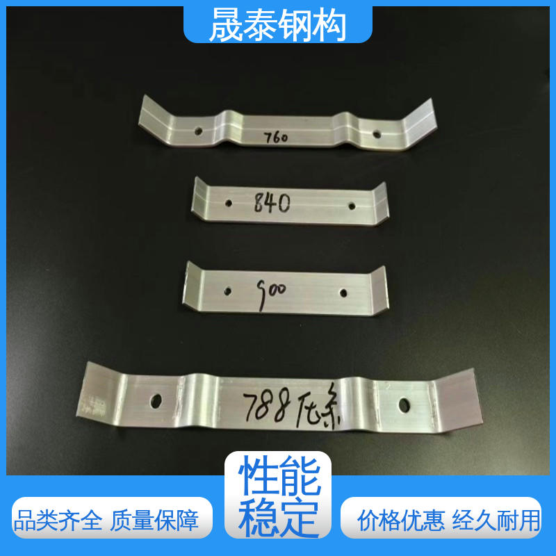 760/820型彩钢板铝合金压条 直立锁边屋面470/475抗风压瓦条