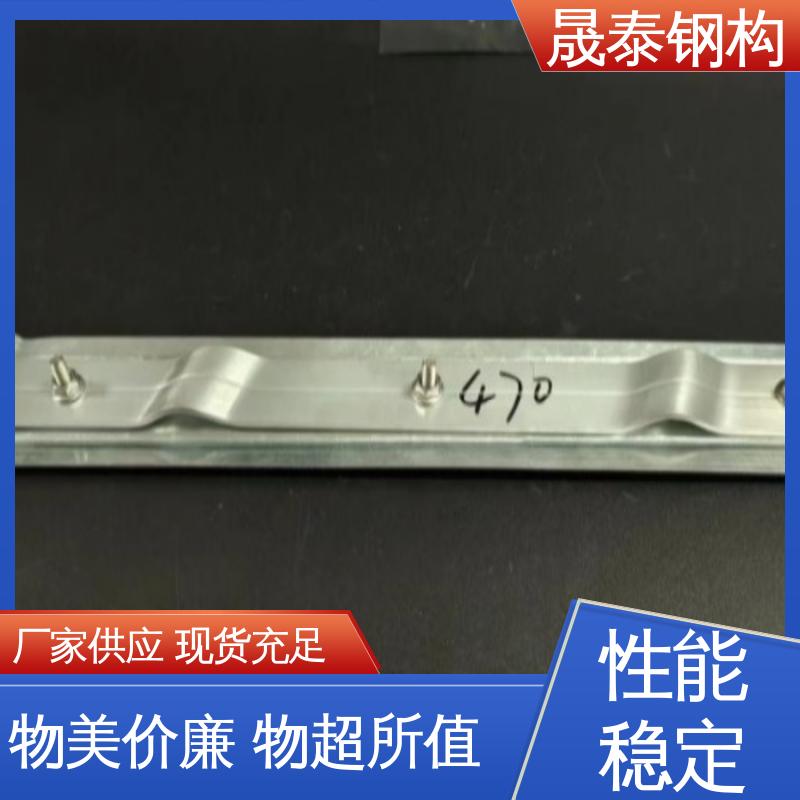 晟泰 820彩钢瓦与彩光板安装压条 金属屋顶防风加固件 暗扣型