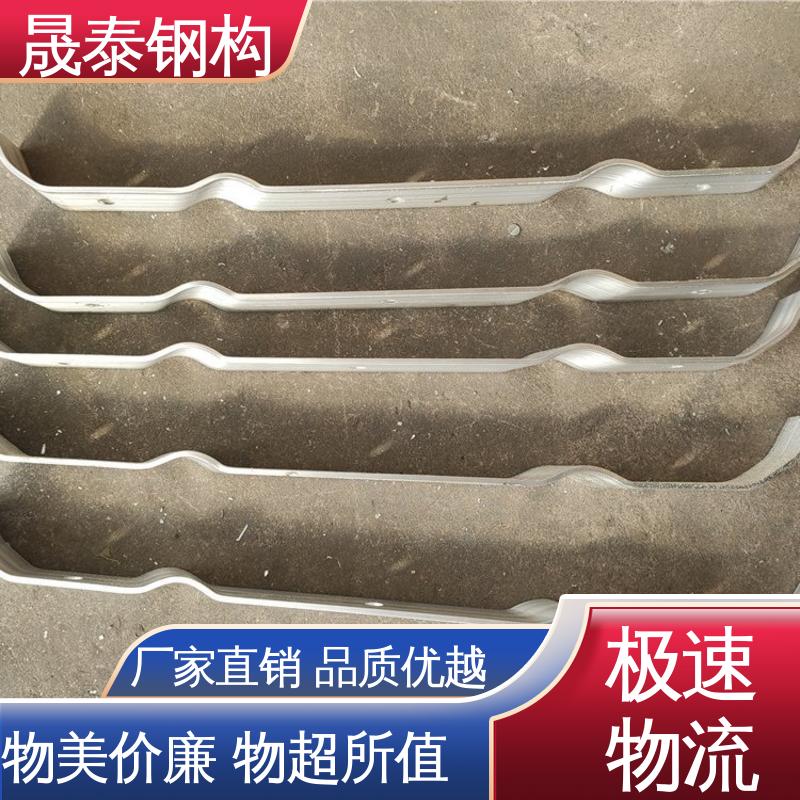 晟泰 金属面防风加固条 820彩钢瓦与彩光板安装压条 788型 耐锈