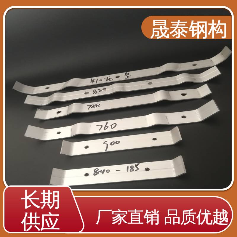 彩钢瓦470/475/478镀锌压瓦条 角驰760/820/840檐口防风铝合金压条