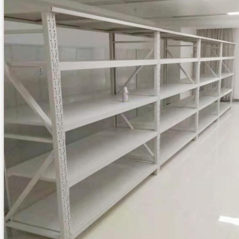 多层搁板置物架 支持检测 重量型 钢材 测量定制 蓝色红色 隔层仓储货架