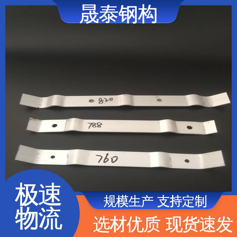 屋脊檐口封边防风固定装置 铝合金压条 788型 防腐 晟泰