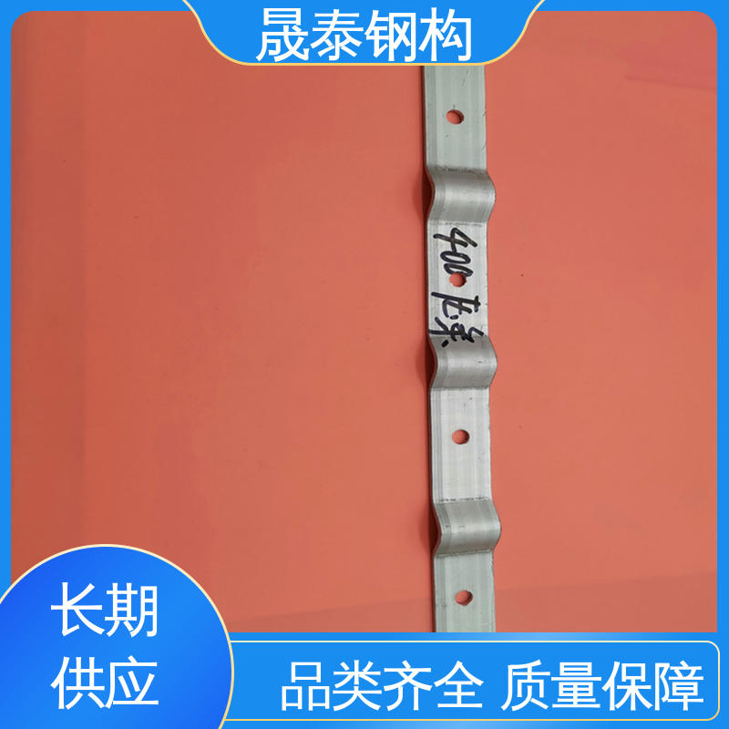 晟泰 彩钢瓦760/820/470型铝合金压条 厚度3.0mm 金属屋顶防风加固件