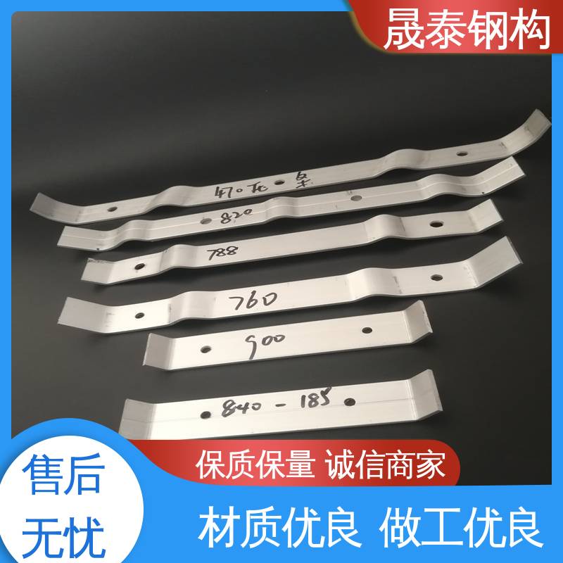 晟泰 470/475/820/760型屋面板彩钢瓦铝合金压条 铝镁锰板抗风加固