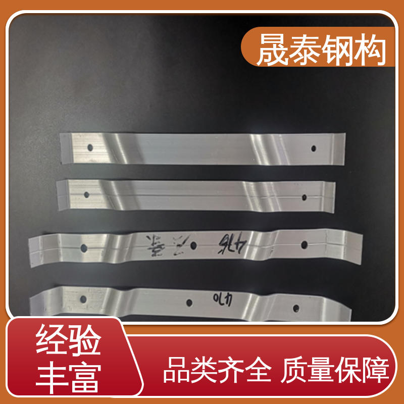 暗扣型 760阳光板铝合金连接 抗风压条 钢结构固定防风支架 晟泰
