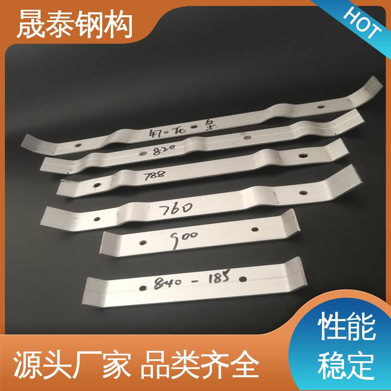 彩钢瓦760/820屋面抗风加固 角驰470型彩钢板抗风固定铝合金压条