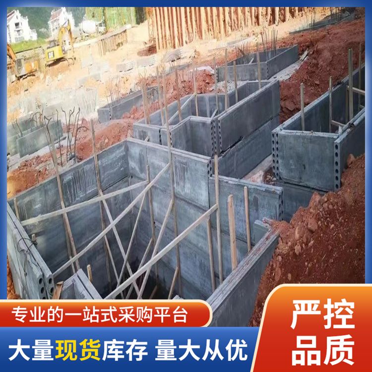  空心90mm厚预制承台板供应 耐火温度1002℃ 易切割 免拆模