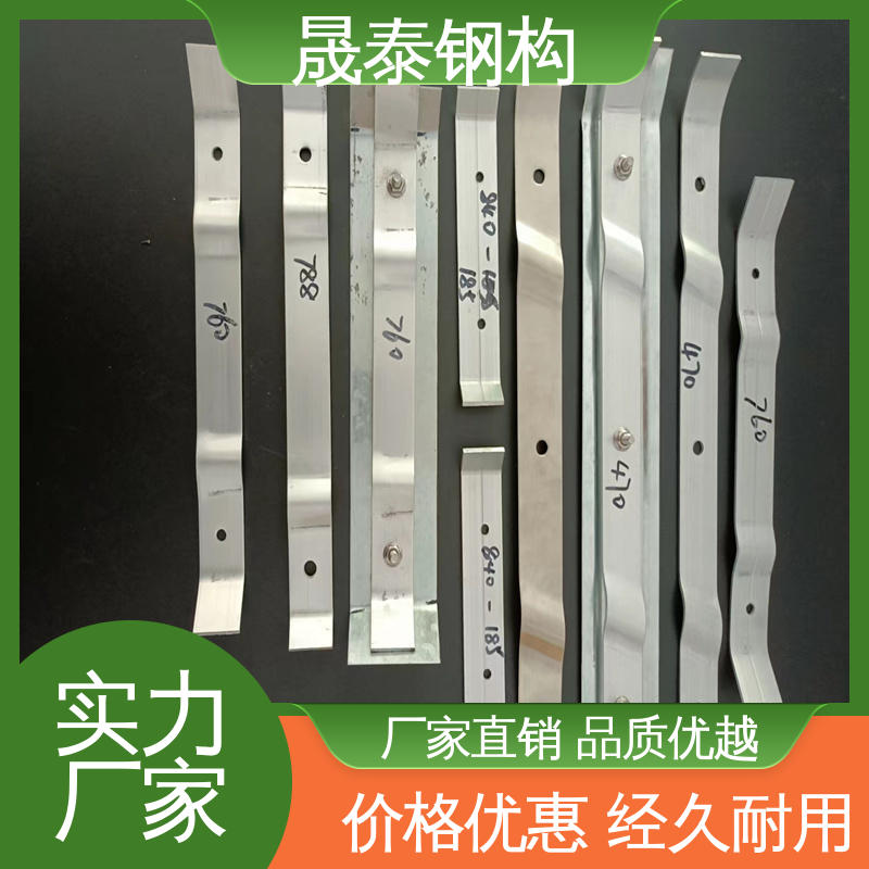 470/475金属面防风加固压瓦条 760/820/788型屋面板铝合金压条 晟泰