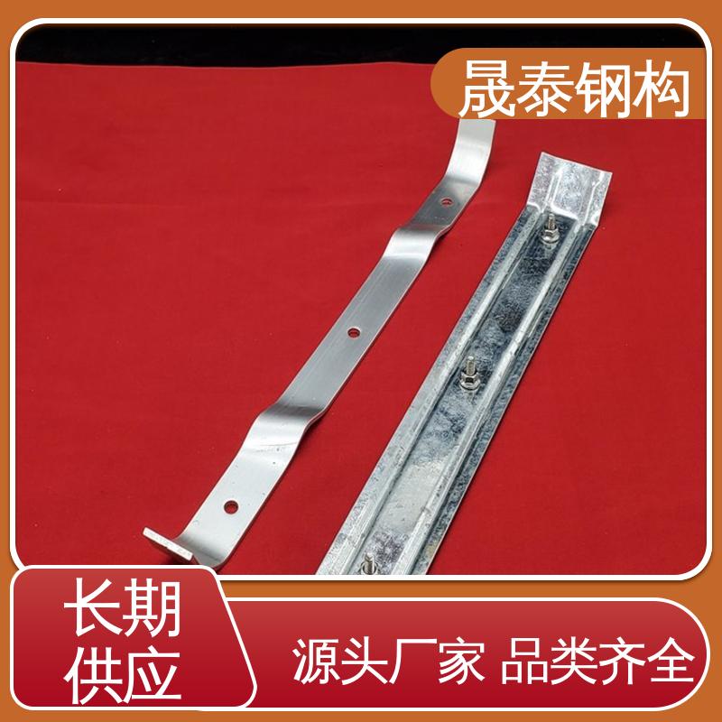 晟泰 钢结构固定防风支架 788型 防腐 760阳光板铝合金连接 抗风压条