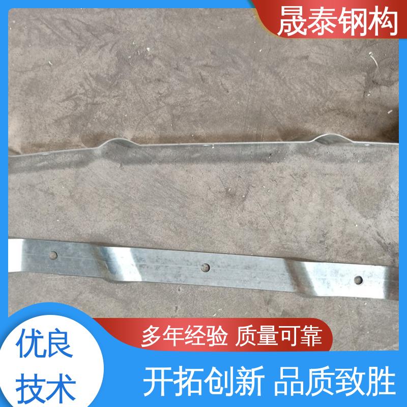 钢结构固定防风支架 暗扣型 耐锈 820彩钢瓦与彩光板安装压条 晟泰
