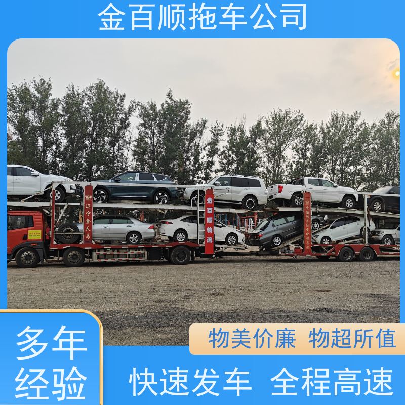 金百顺 笼车托运汽车 门对门服务 上门接送 免费提车