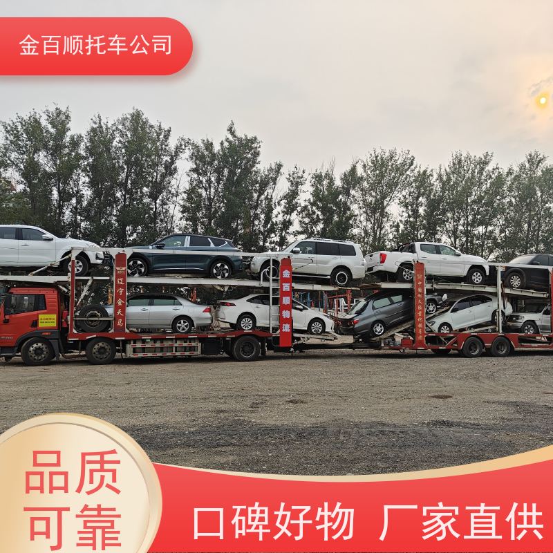 金昌 白银 天水 金百顺 物流小轿车 门对门服务 笼车运输私家车 板车托运