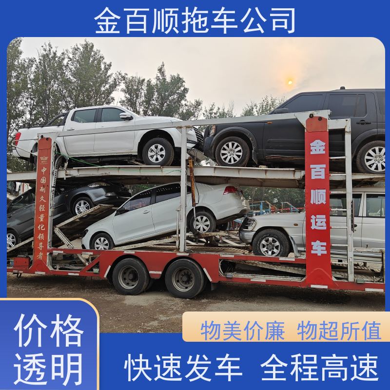 金百顺 笼车托运汽车 安全快捷 尊客爱车 实时查看