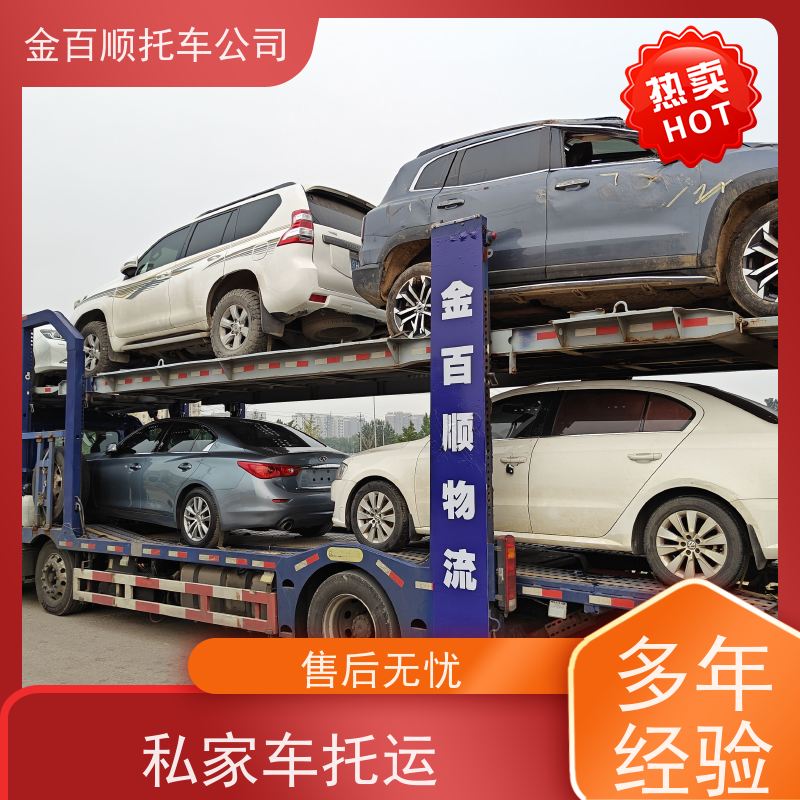 芜湖 蚌埠 淮南 金百顺 物流小轿车 安全快捷 私家车 越野车全国专线运输
