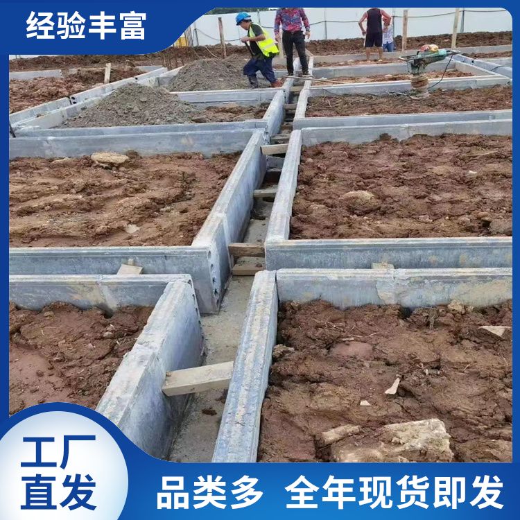  承台grc条板砖胎膜批发 建筑节能 外观灰色 地下室 施工快