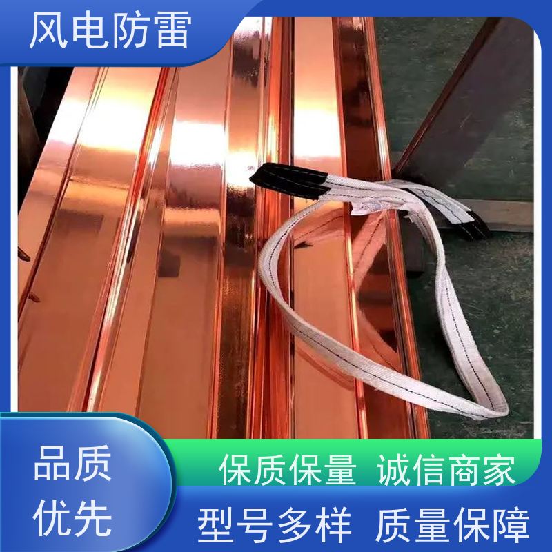 风电防雷 铜覆钢扁铁50*5mm 支持定做 延长使用寿命 非 金 属石 墨选材