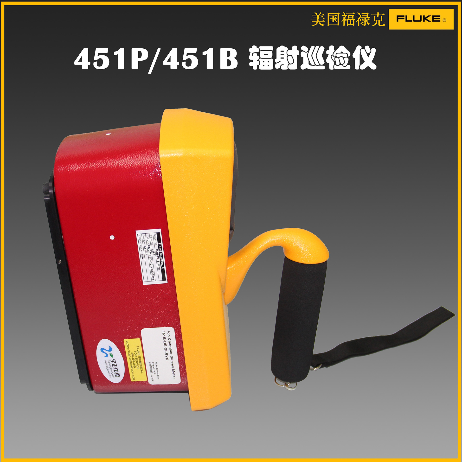 美国福禄克FLUKE451P电离室辐射巡检仪 射线测量仪