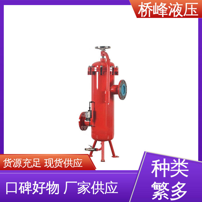 桥峰液压 品质优良 方便快捷 大流量双筒过滤器