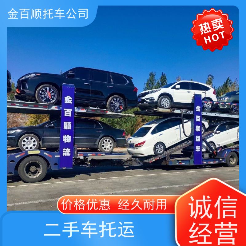 营口 阜新 金百顺 私家车托运 火车运输车辆 汽车拖运到异地 独立保单