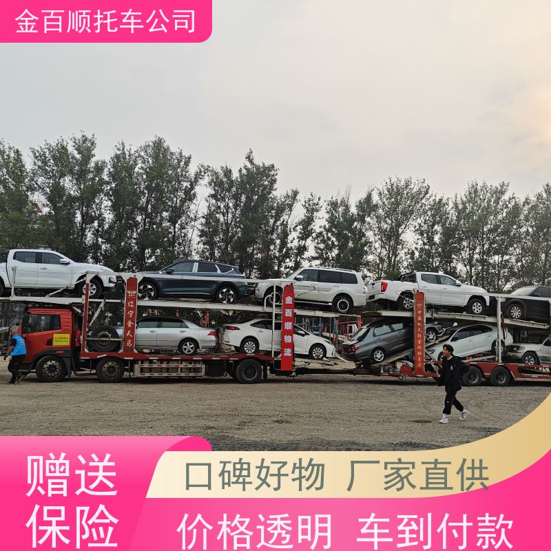 儋州 五指山 金百顺 物流小轿车 自驾车运输 车辆托运到异地 准时到达