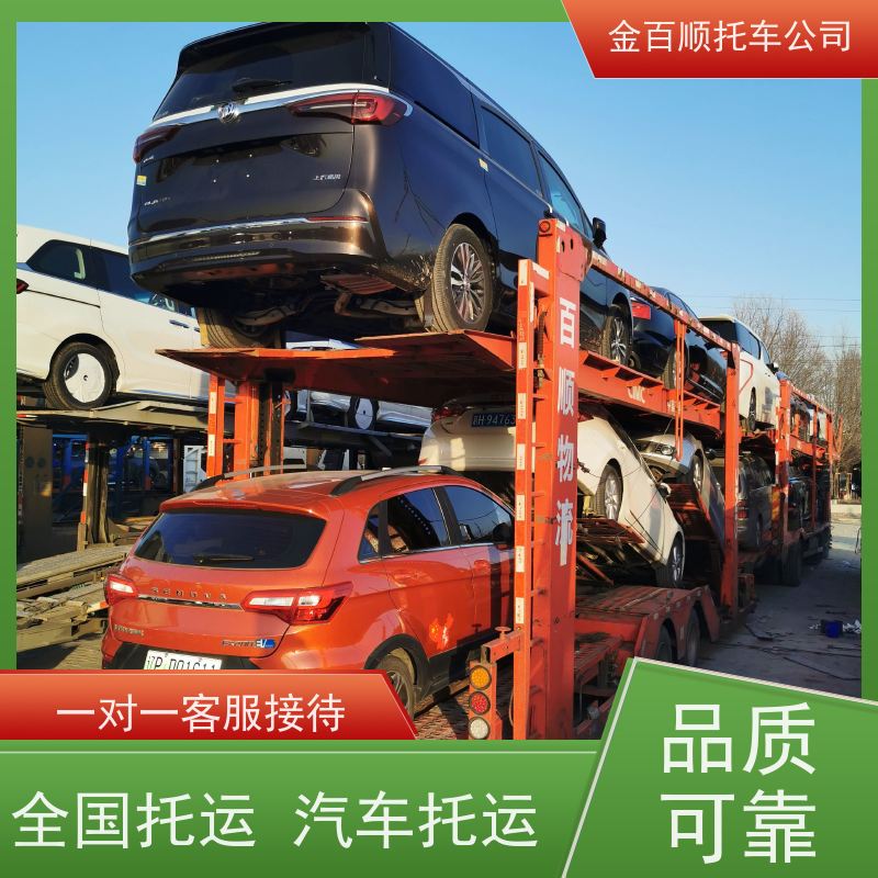 石嘴山 中卫 金百顺 商品车托运 火车运输车辆 汽车拖运到异地 动态跟踪