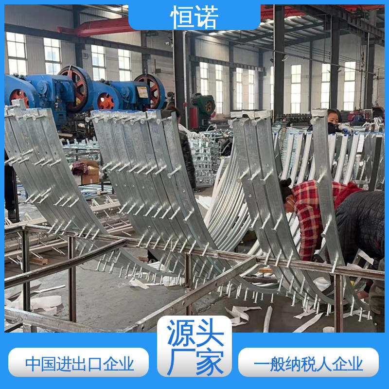 恒诺 弧形预埋槽道 牢固耐用 加工定制 生产厂家