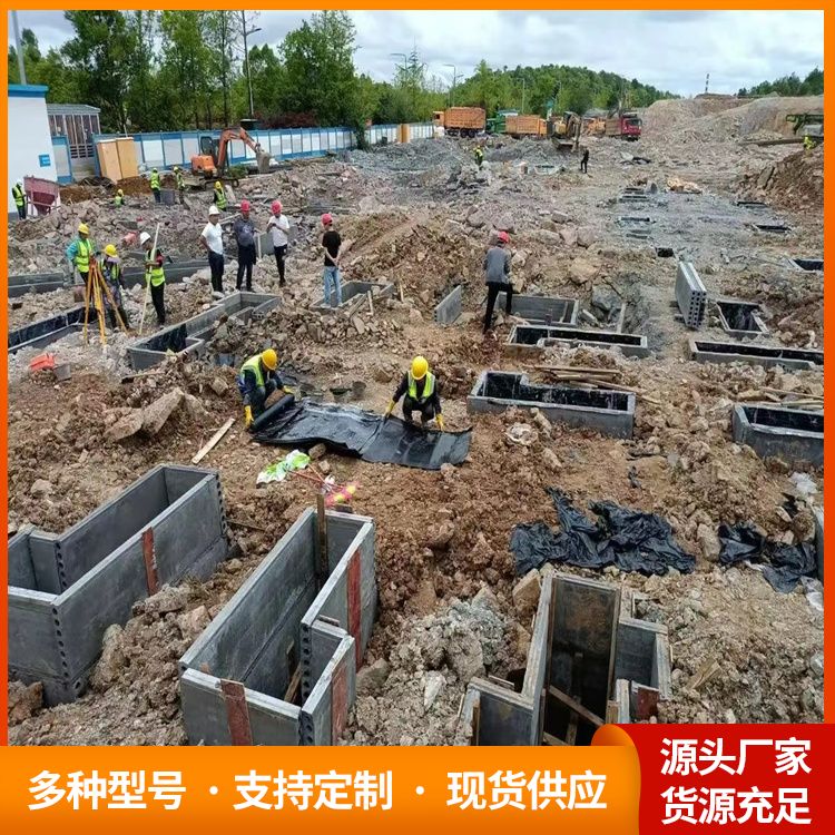  基础基础侧立面砖胎膜生产厂家 销售范围全国 抗震好 装配式