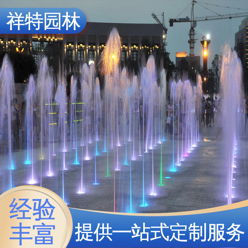 贴心售后 激光水幕电影 可调万向直射 波光跳泉 祥特园林