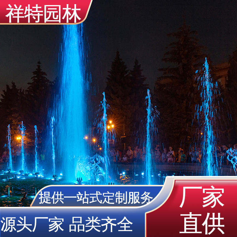 大桥一维音乐喷泉 激光水幕电影 运行平稳 造型优美 祥特园林
