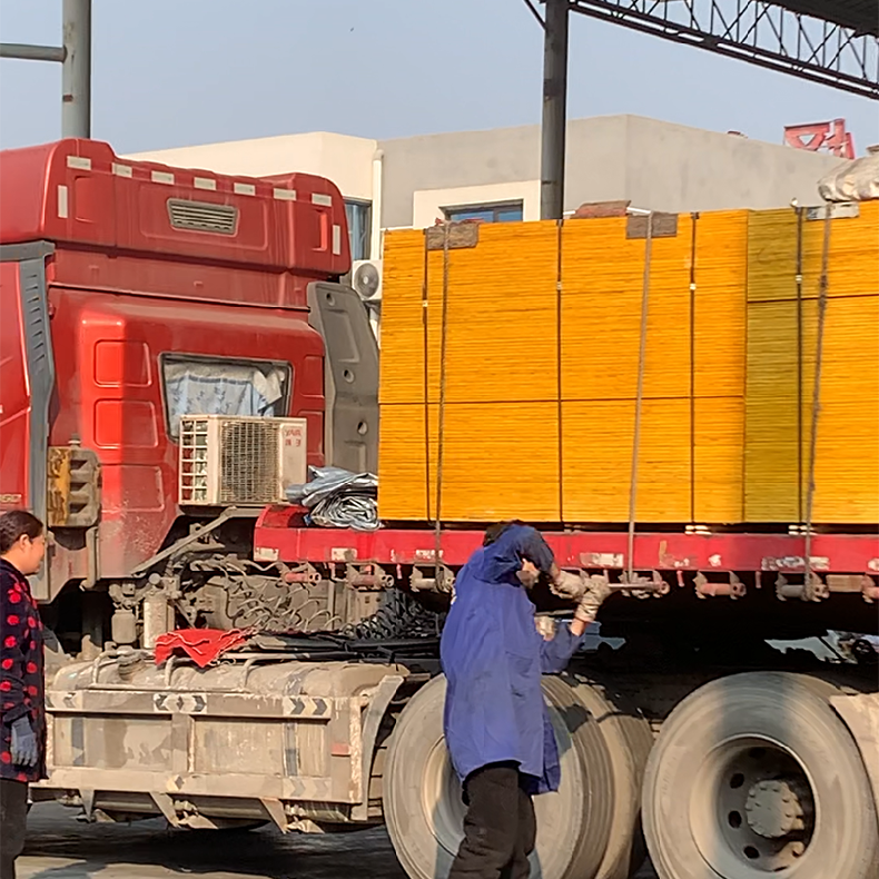 建筑工地支模用 覆膜板 黑色 厚度10mm紫豹木业规格定制生产