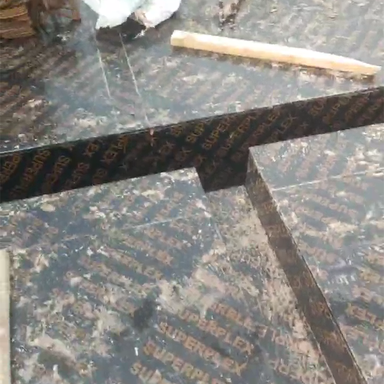 工程建筑红模板 买一套板即可完成33高层梁柱浇筑施工