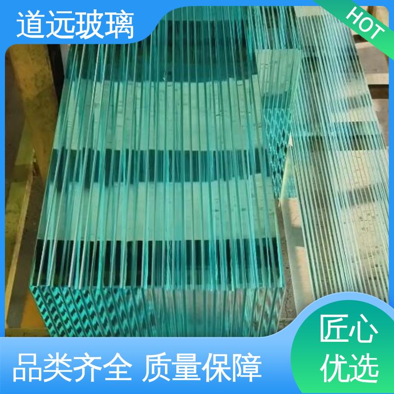 道远 高强度抗冲击 旋转楼梯 超白钢化玻璃 现代轻奢风