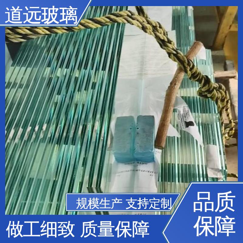 道远 隔音隔热防滑 超白玻璃隔断 艺术内雕 现代轻奢风